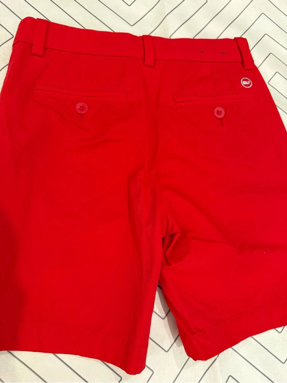 Vineyard Vines Red Performance Shorts